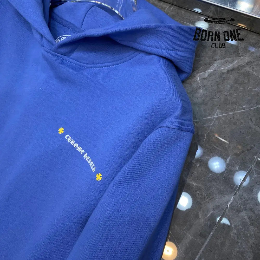 Chrome Hearts Miami Limited Hoodie Blue Moletom