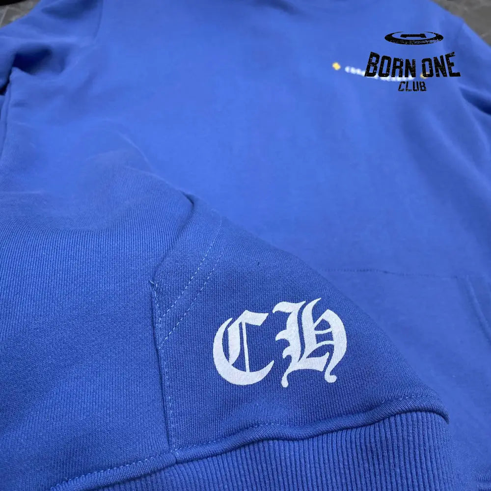 Chrome Hearts Miami Limited Hoodie Blue Moletom