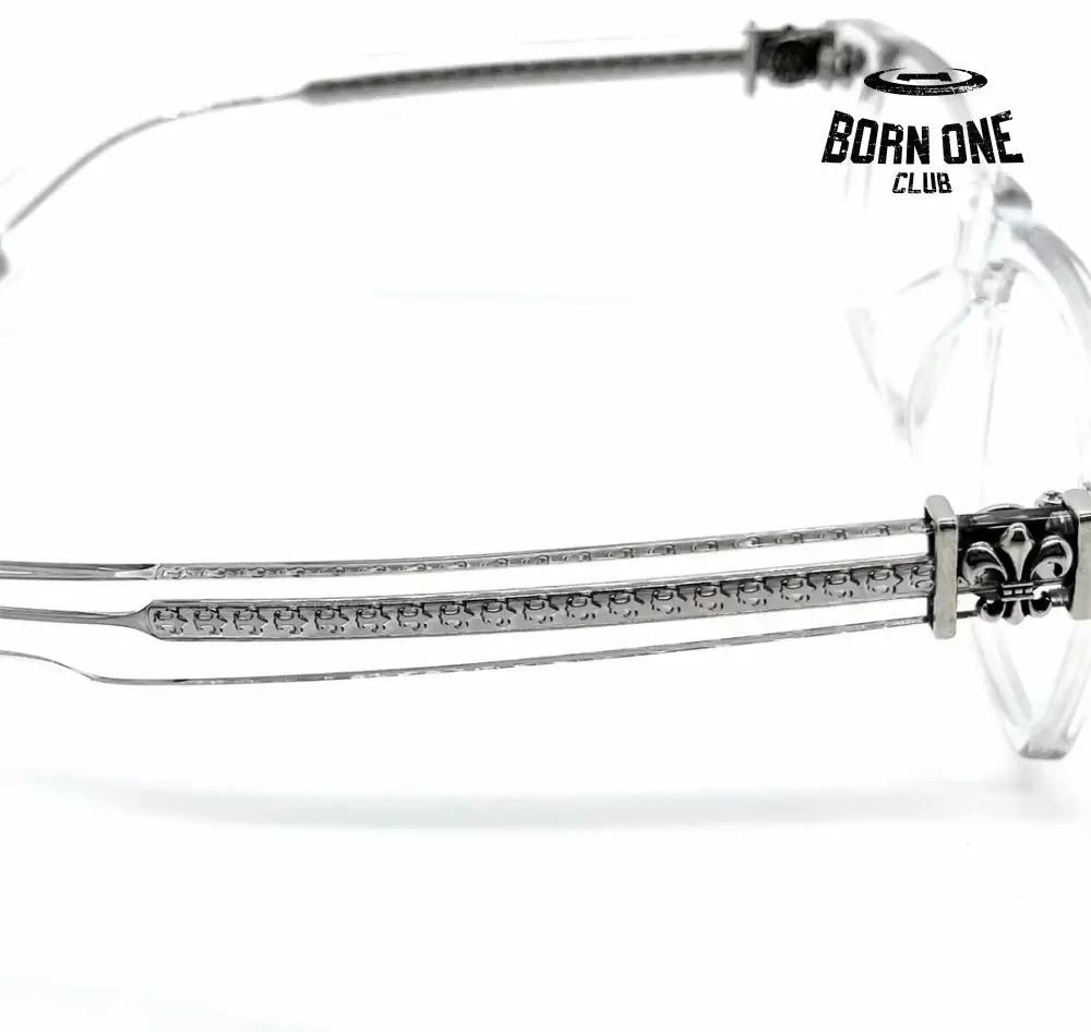 Chrome Hearts Transparente Óculos