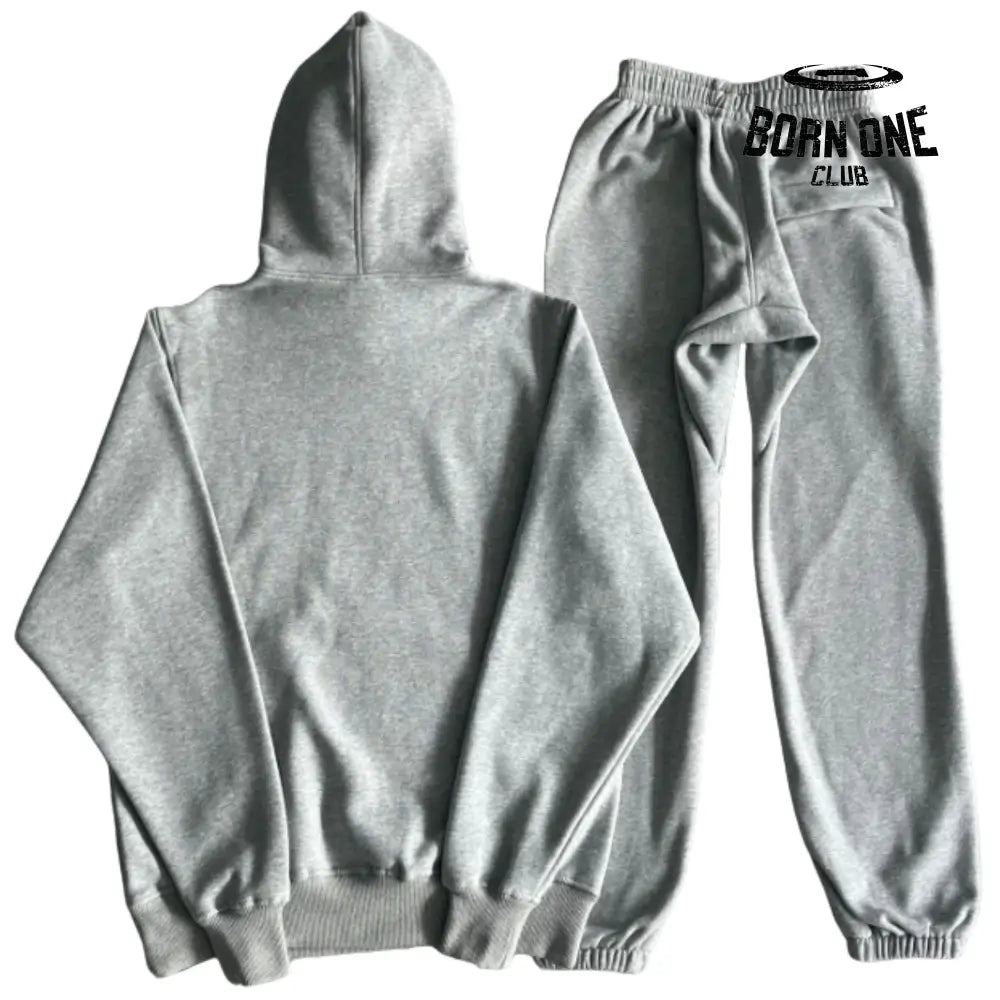 Conjunto Corteiz 5th Anniversary Track Suit Grey