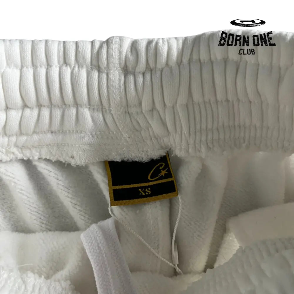 Conjunto Corteiz 5th Anniversary Track Suit White