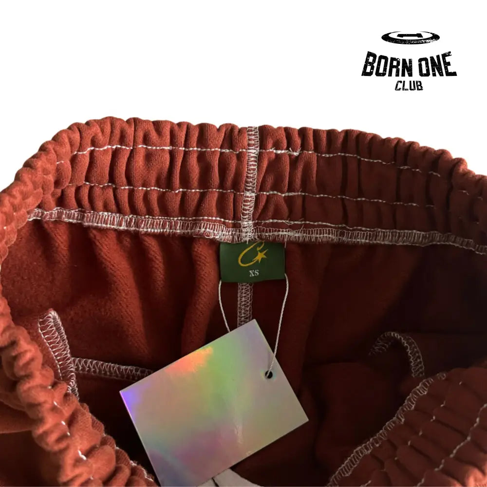 Conjunto Corteiz Alcatraz Set Brown