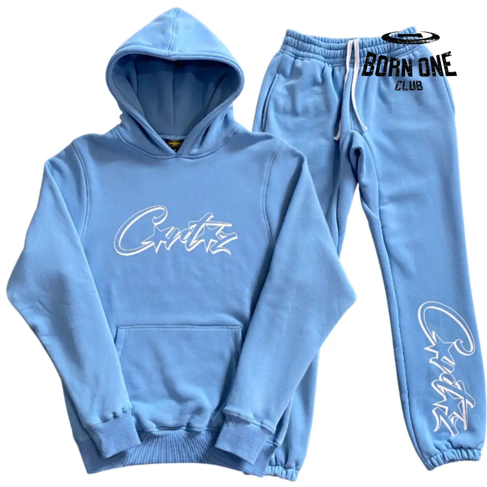 Conjunto Corteiz Alphabet Set New P / Azul