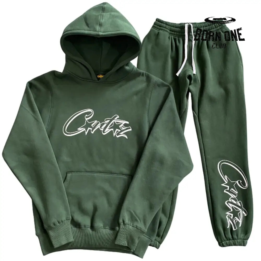 Conjunto Corteiz Alphabet Set New P / Verde