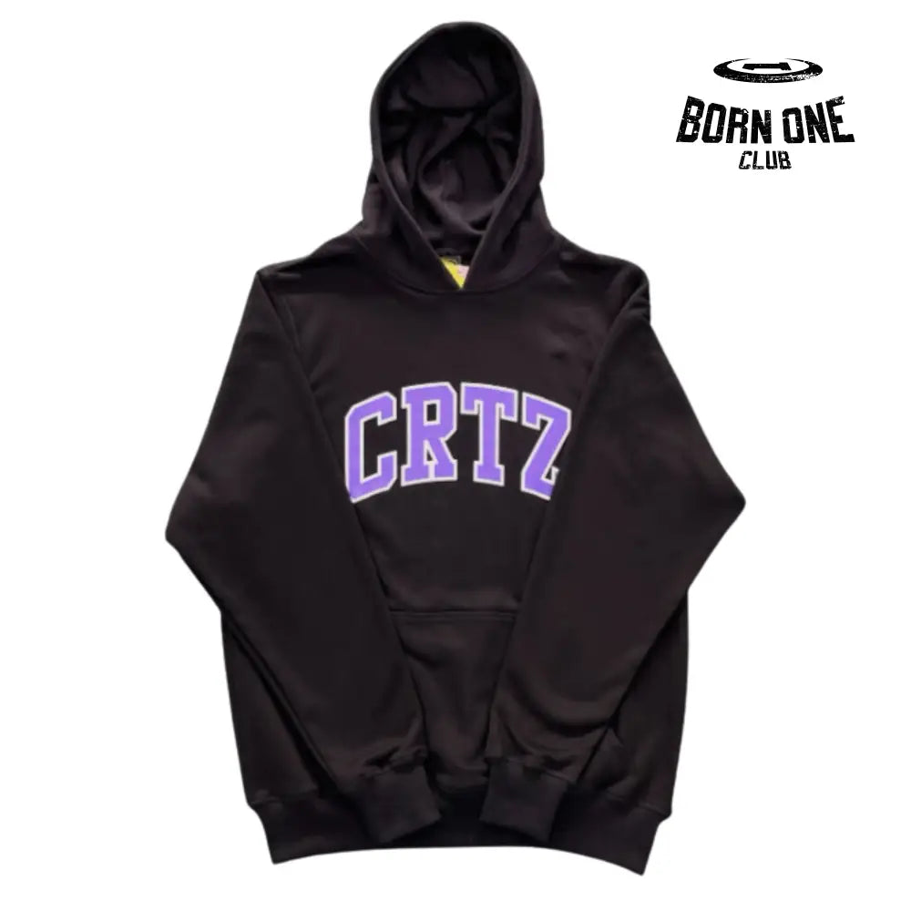 Conjunto Corteiz Black and Purple Alphabet Set
