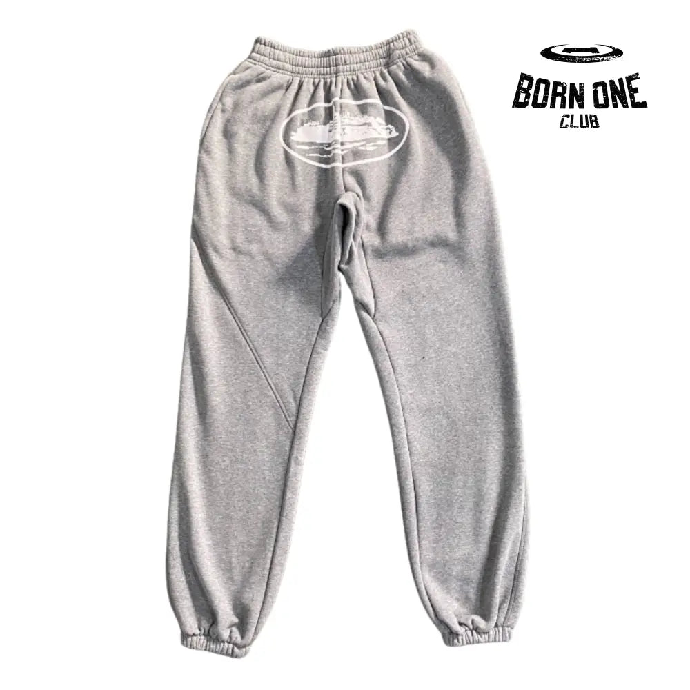 Conjunto Corteiz Rule the World Grey Suit
