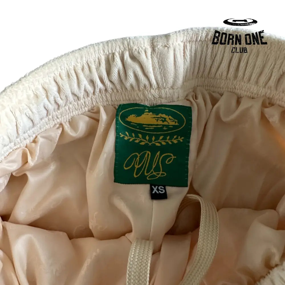 Conjunto Corteiz Velor Track Set Cream