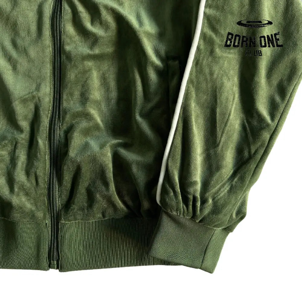 Conjunto Corteiz Velor Track Set Green