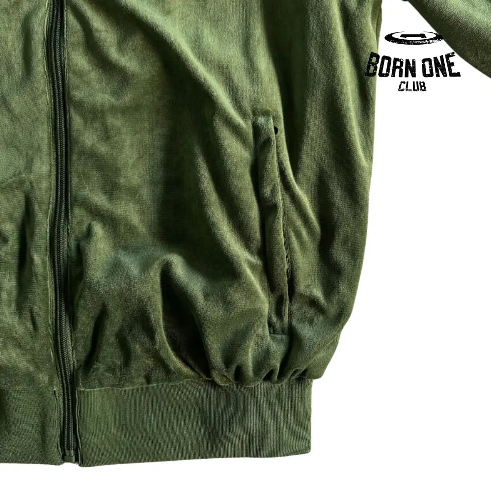 Conjunto Corteiz Velor Track Set Green