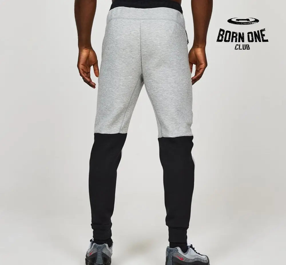 Conjunto Nike Tech Fleece Cinza/Preto 2023 (New Season) Jaqueta e Calça