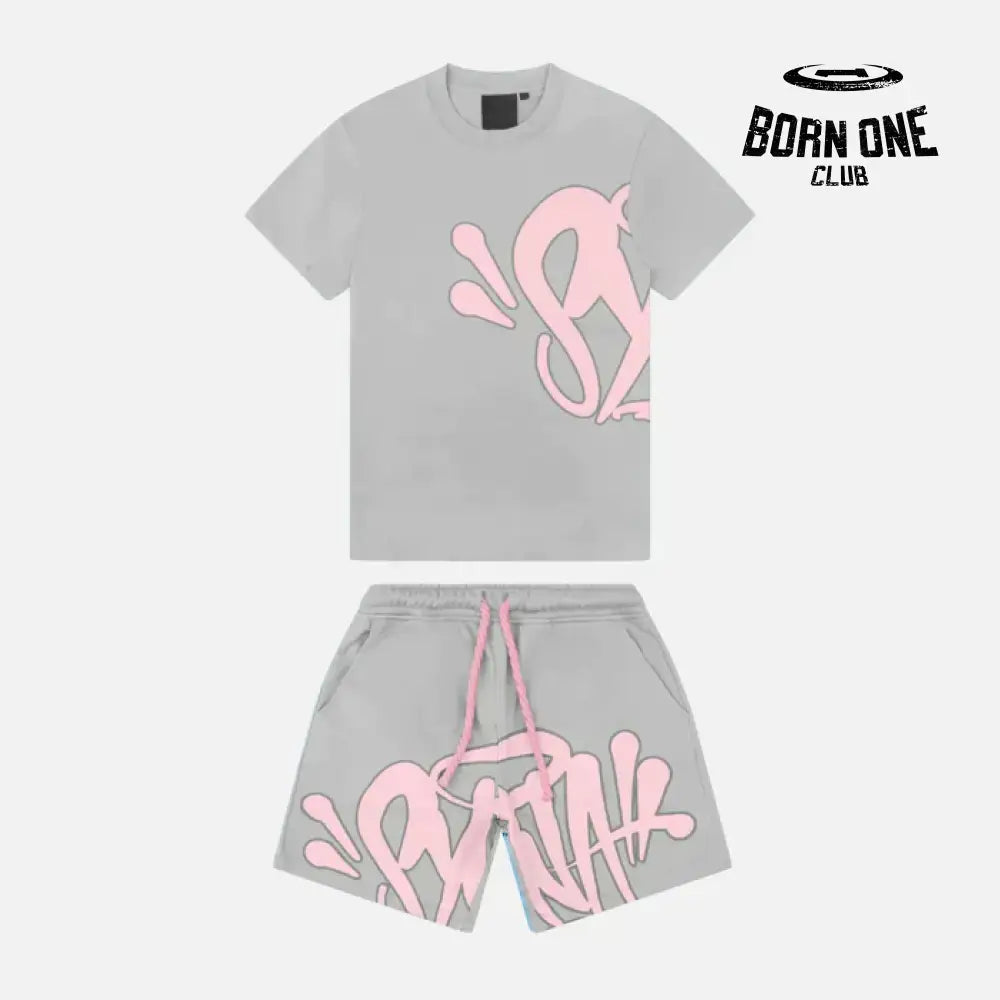 Conjunto Shorts Synaworld Cinza