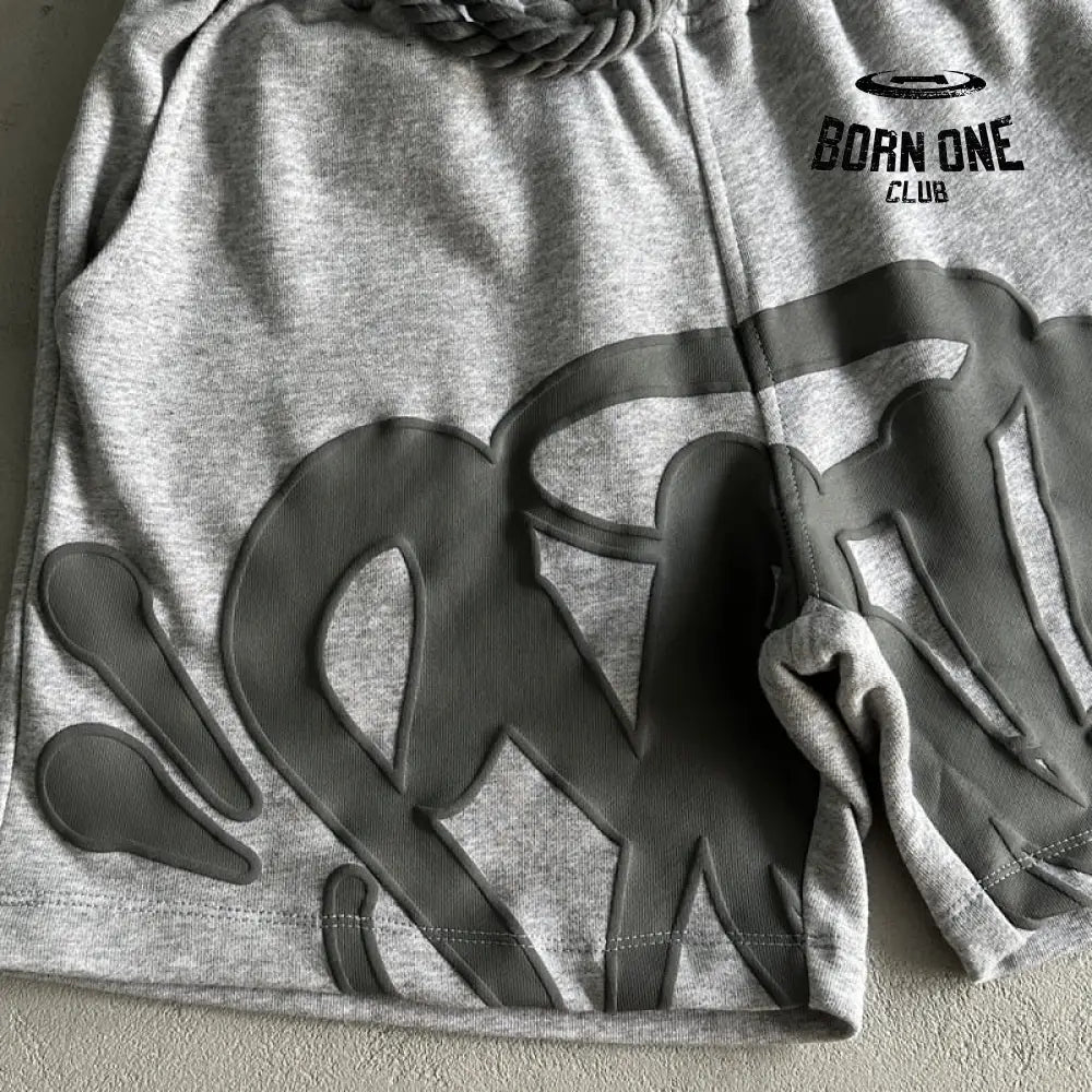 Conjunto Shorts Synaworld Cinza