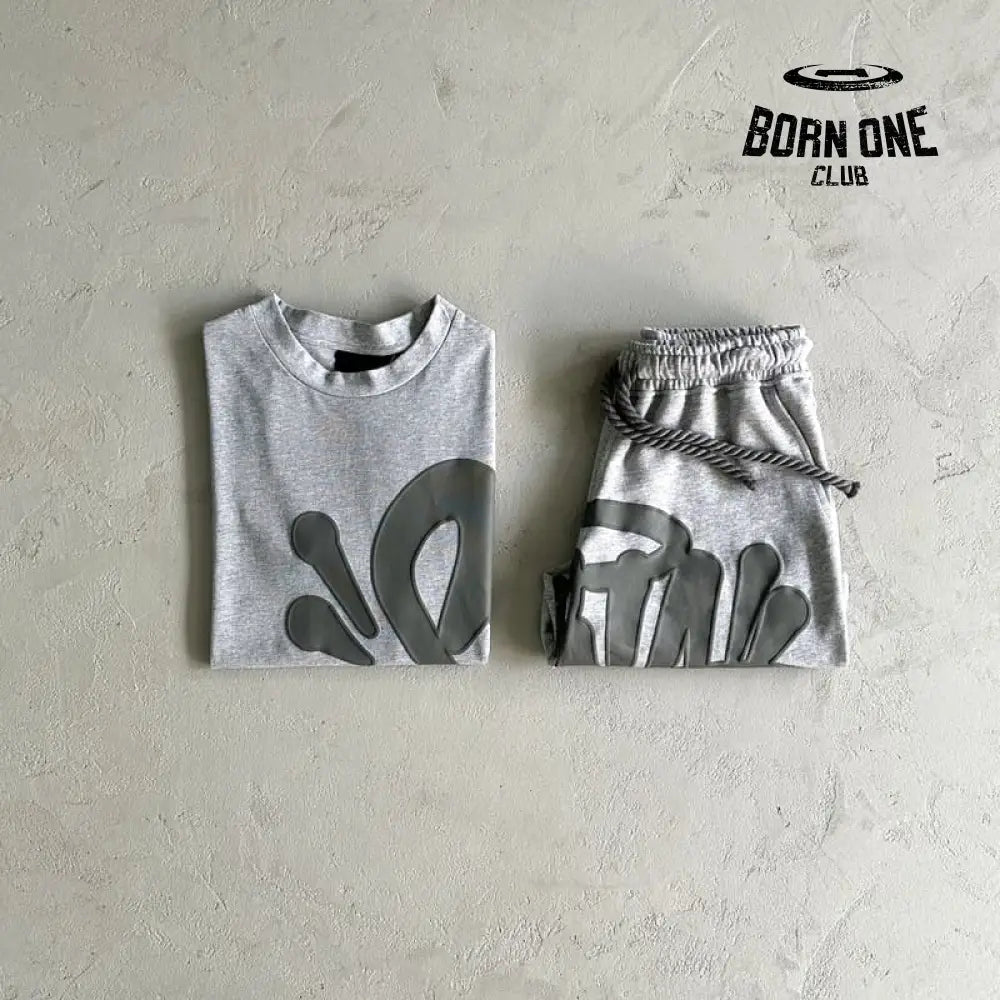 Conjunto Shorts Synaworld Cinza