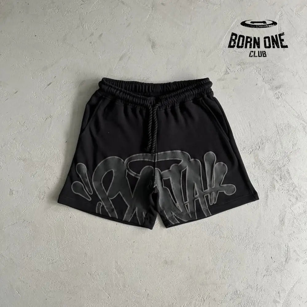 Conjunto Shorts Synaworld Preto/Cinza