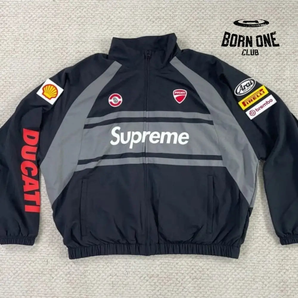 Conjunto Supreme x Ducati Set Jaqueta e Calça