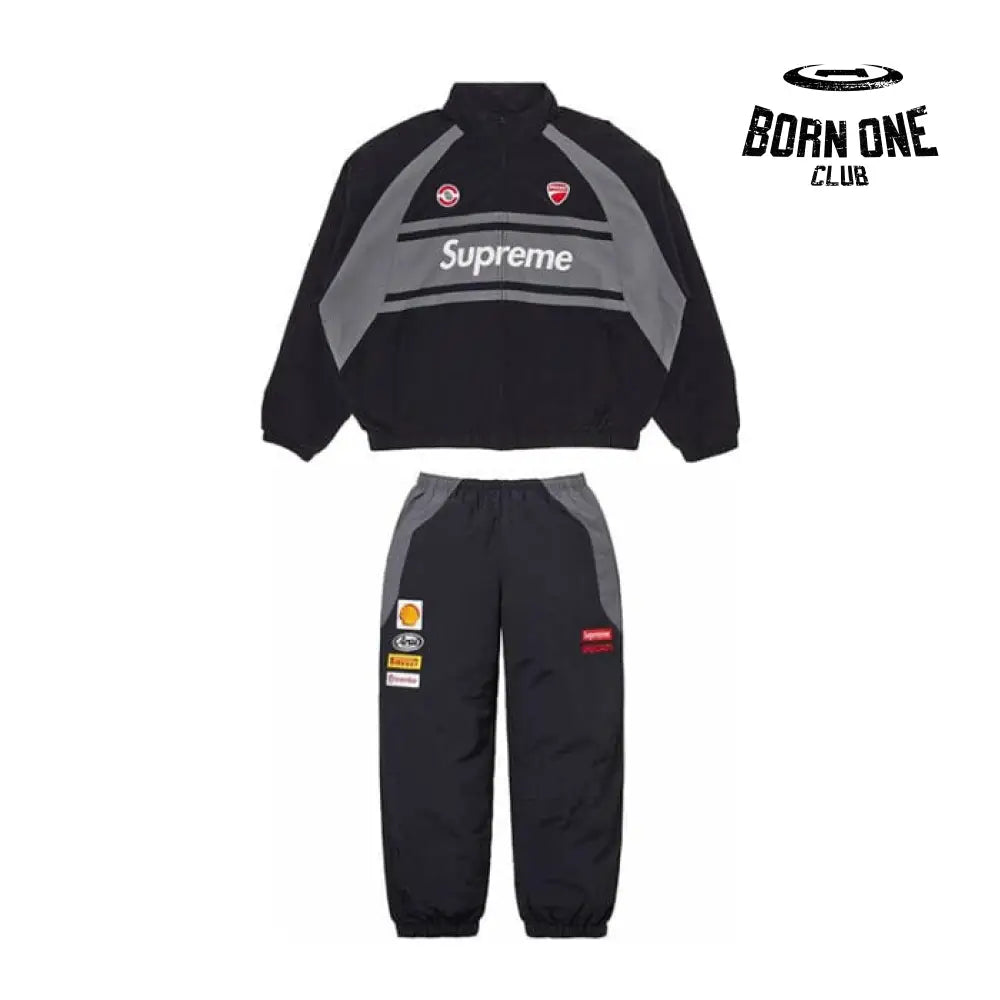 Conjunto Supreme x Ducati Set Jaqueta e Calça