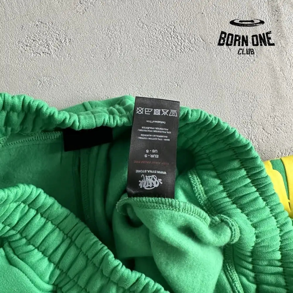 Conjunto Team Syna Hood Twinset Green