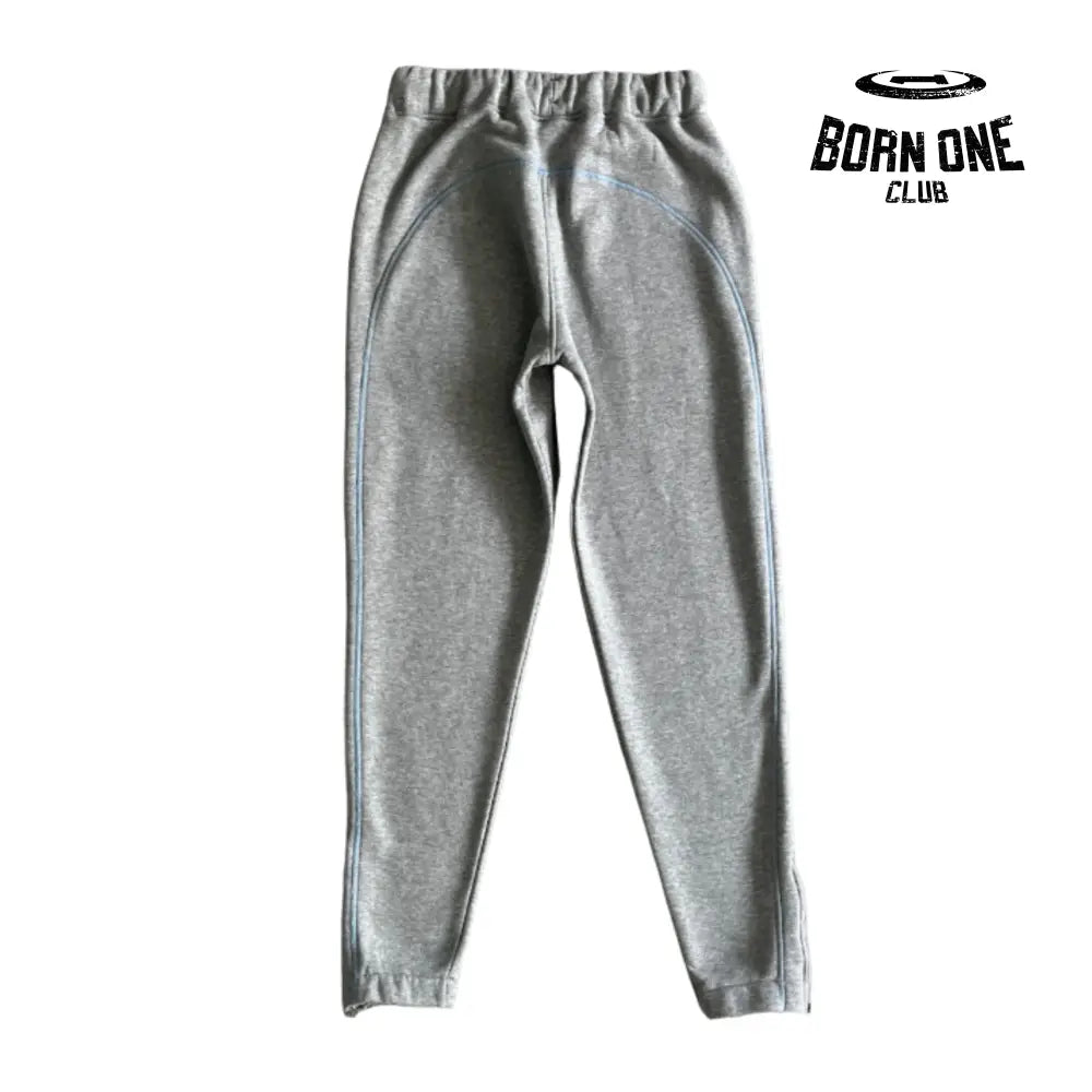 Conjunto Trapstar Chenille Aech Gray & Blue & White