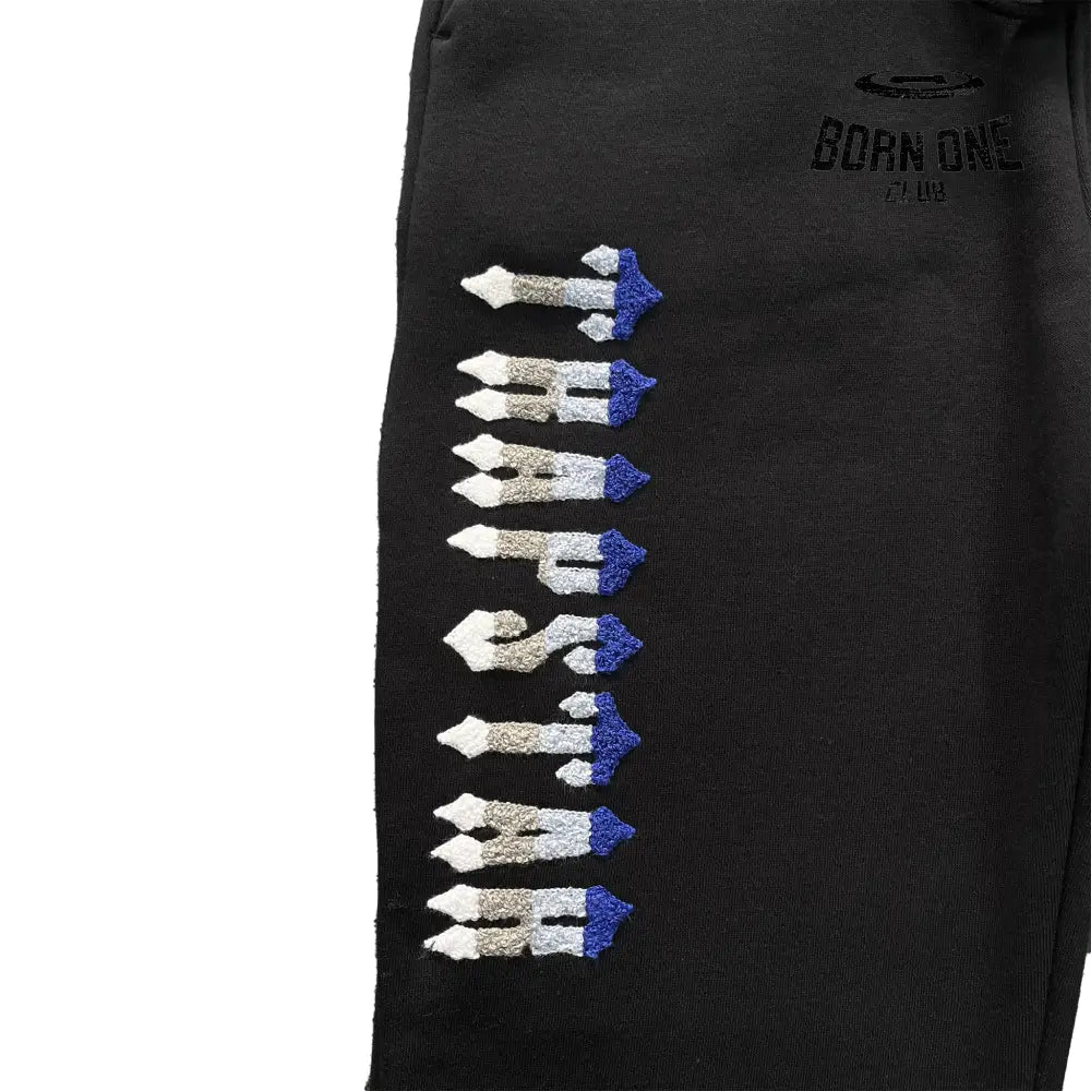 Conjunto Trapstar Chenille Decoded Preto