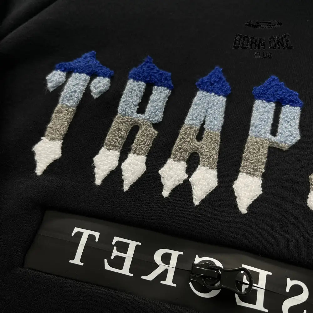 Conjunto Trapstar Chenille Decoded Preto