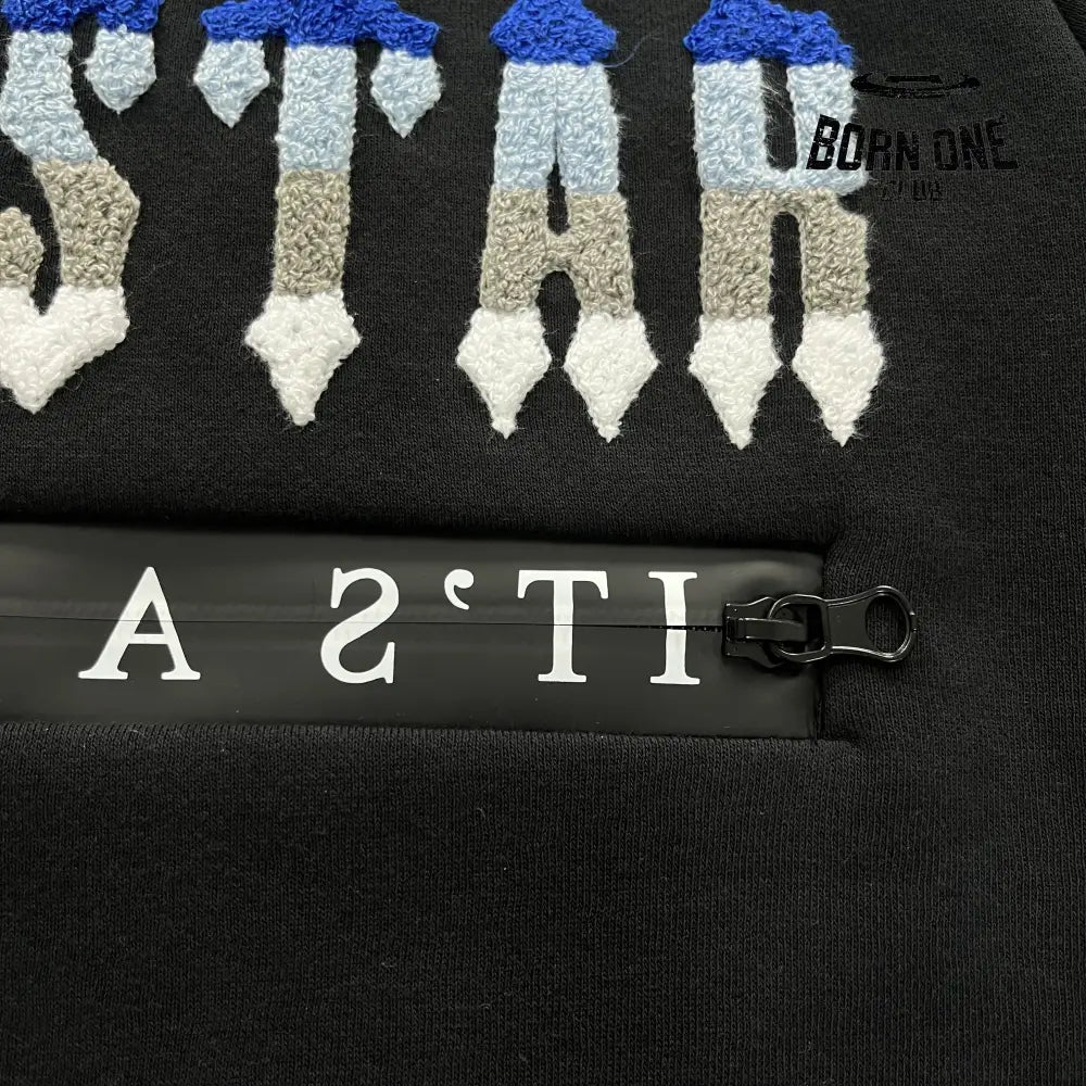 Conjunto Trapstar Chenille Decoded Preto