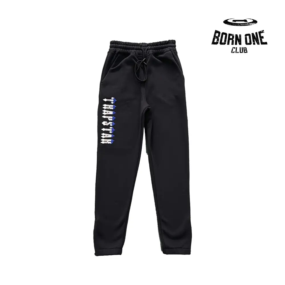 Conjunto Trapstar Chenille Decoded Preto