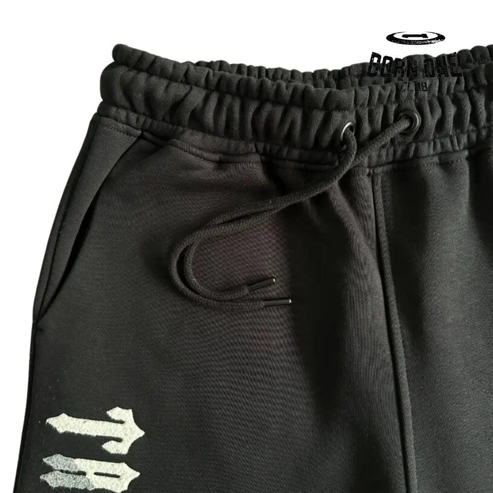 Conjunto Trapstar Decdoded Hooded Short Set Black & Pink