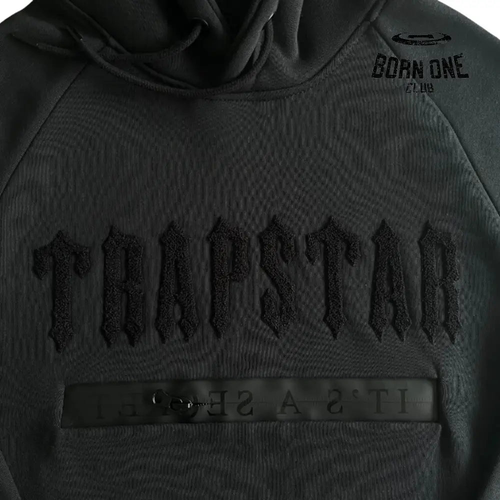 Conjunto Trapstar Decoding Chenille Black Out