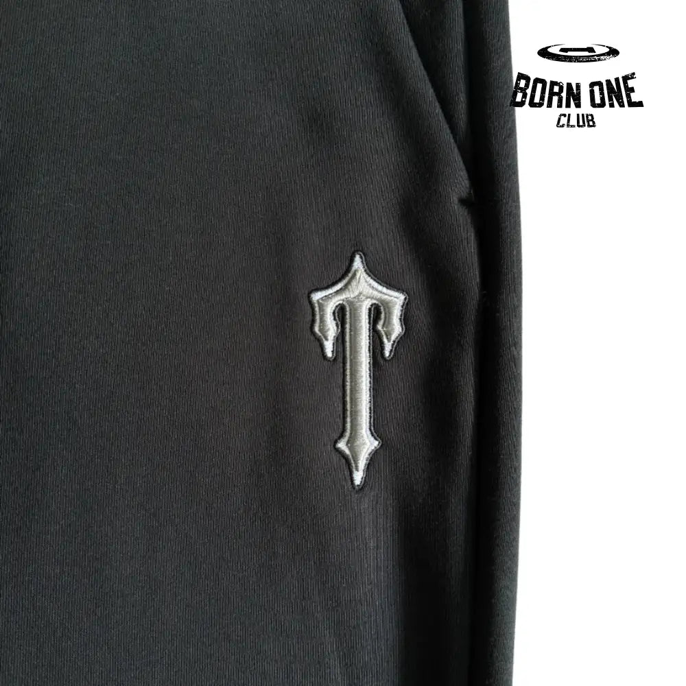 Conjunto Trapstar Hoddie Tracksuit Black & Gray