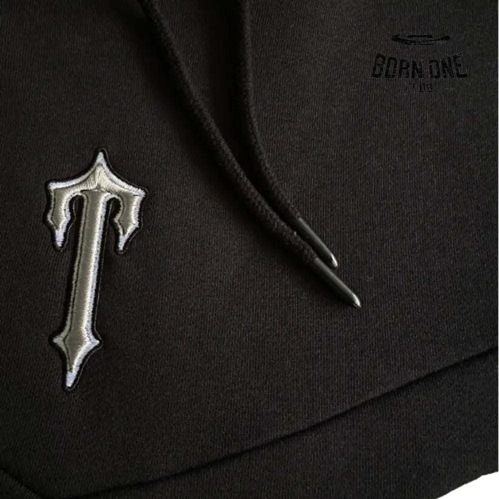 Conjunto Trapstar Hoddie Tracksuit Black & Gray