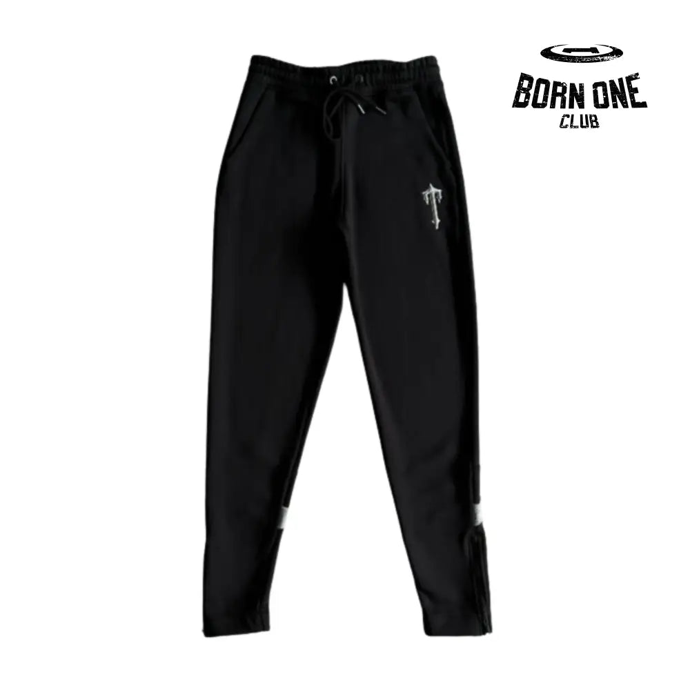 Conjunto Trapstar Hoddie Tracksuit Black & Gray