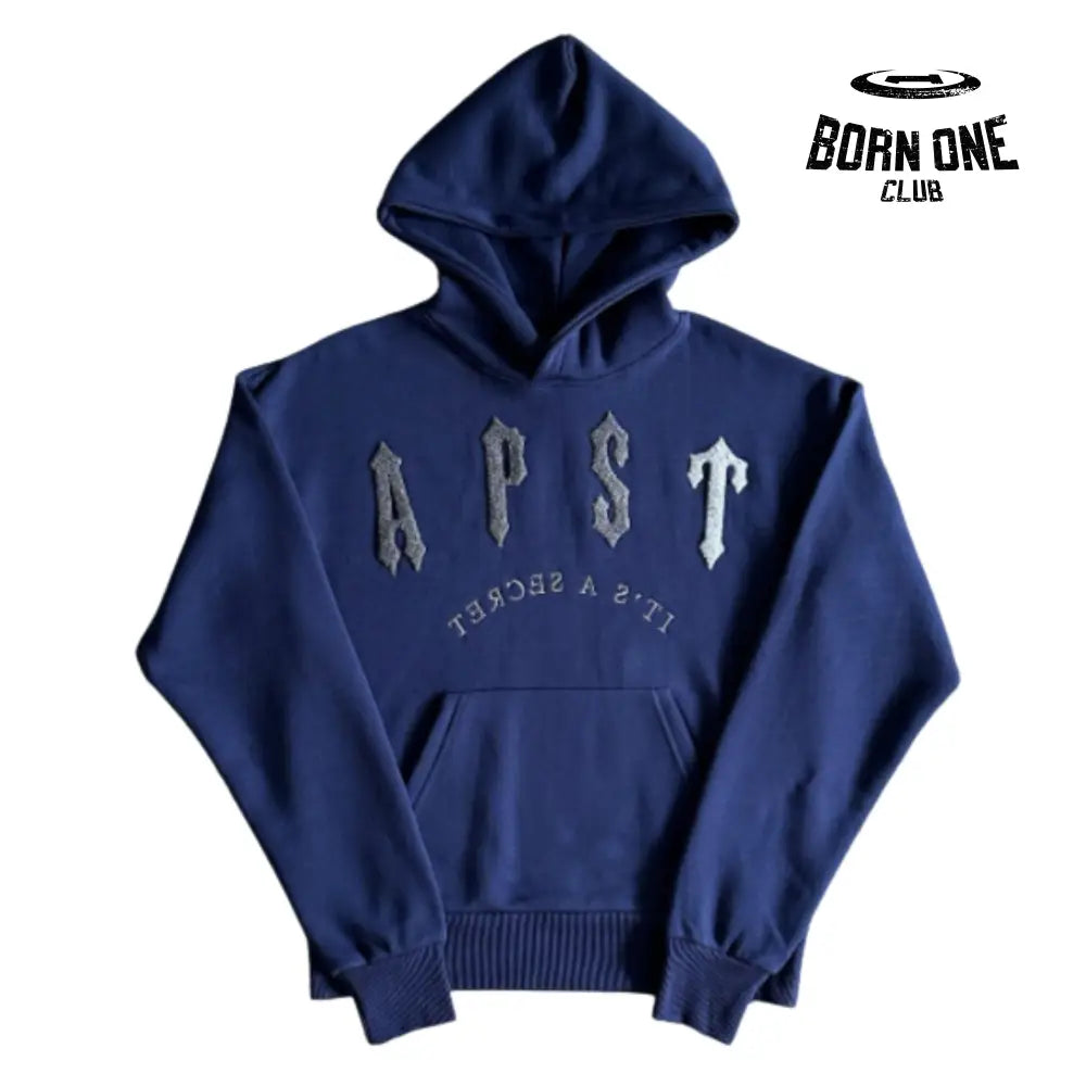Conjunto Trapstar Irongate Arch Chenille Navy Blue