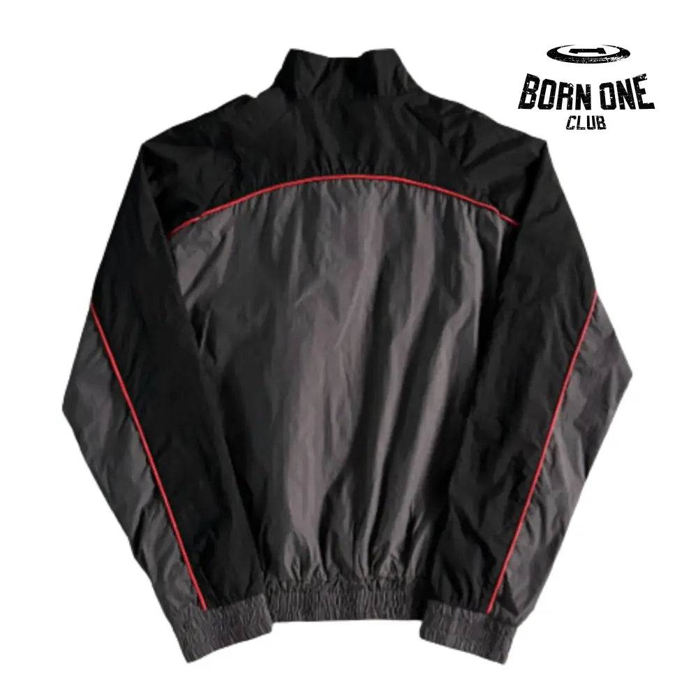 Conjunto Trapstar Irongate Shellsuit Black & Red