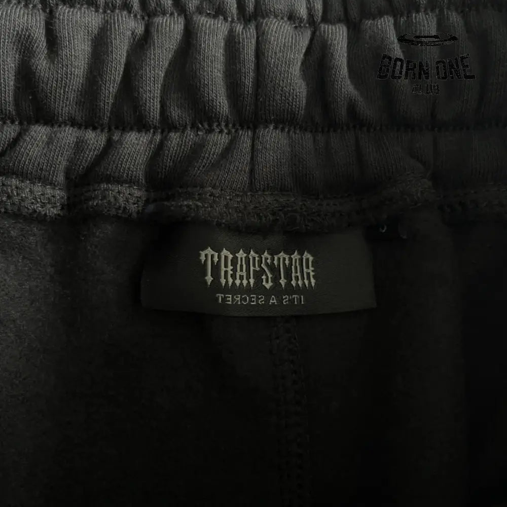 Conjunto Trapstar Shortset TRP Black & Orange