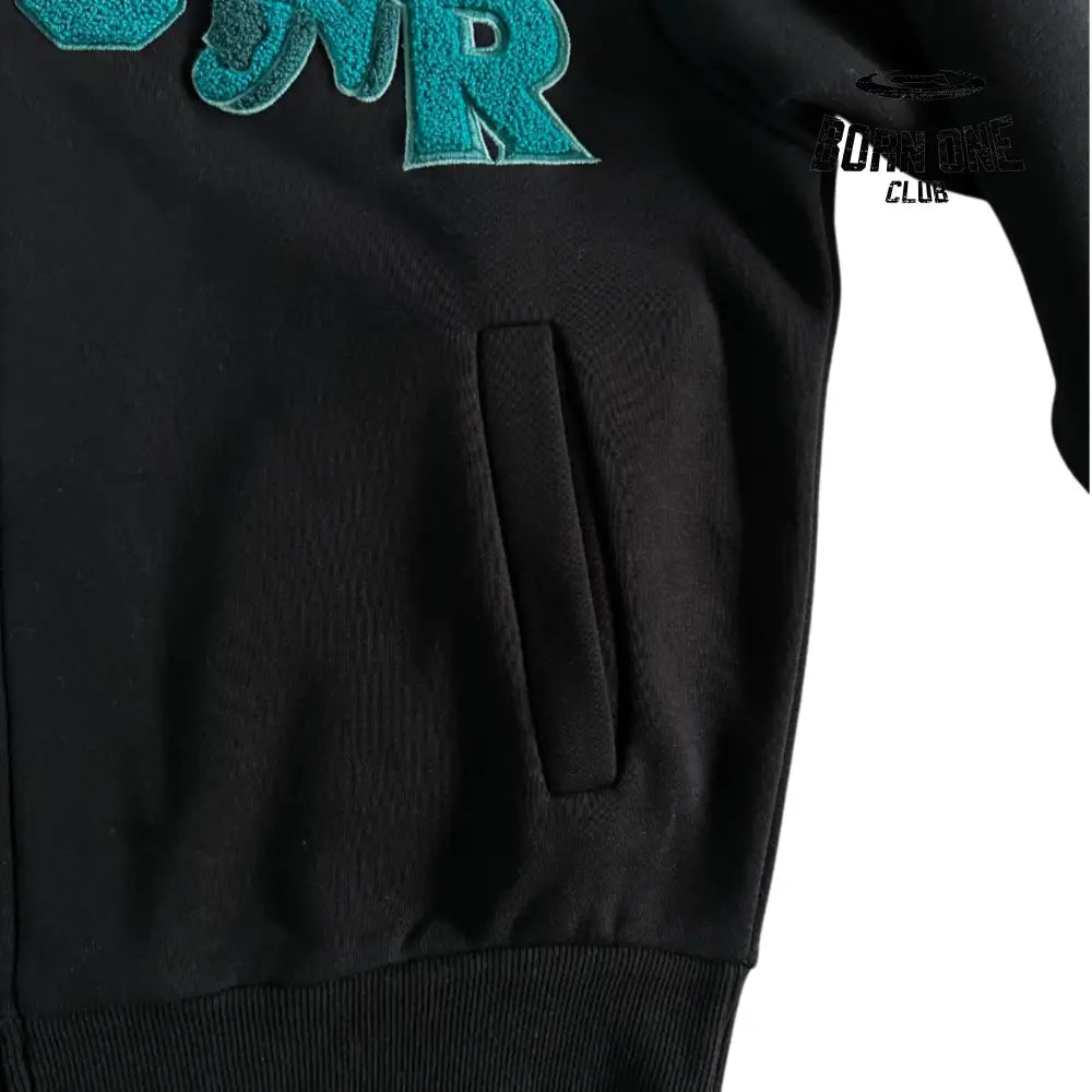 Conjunto Trapstar Tonal Wildcard Hoody Black & Teal