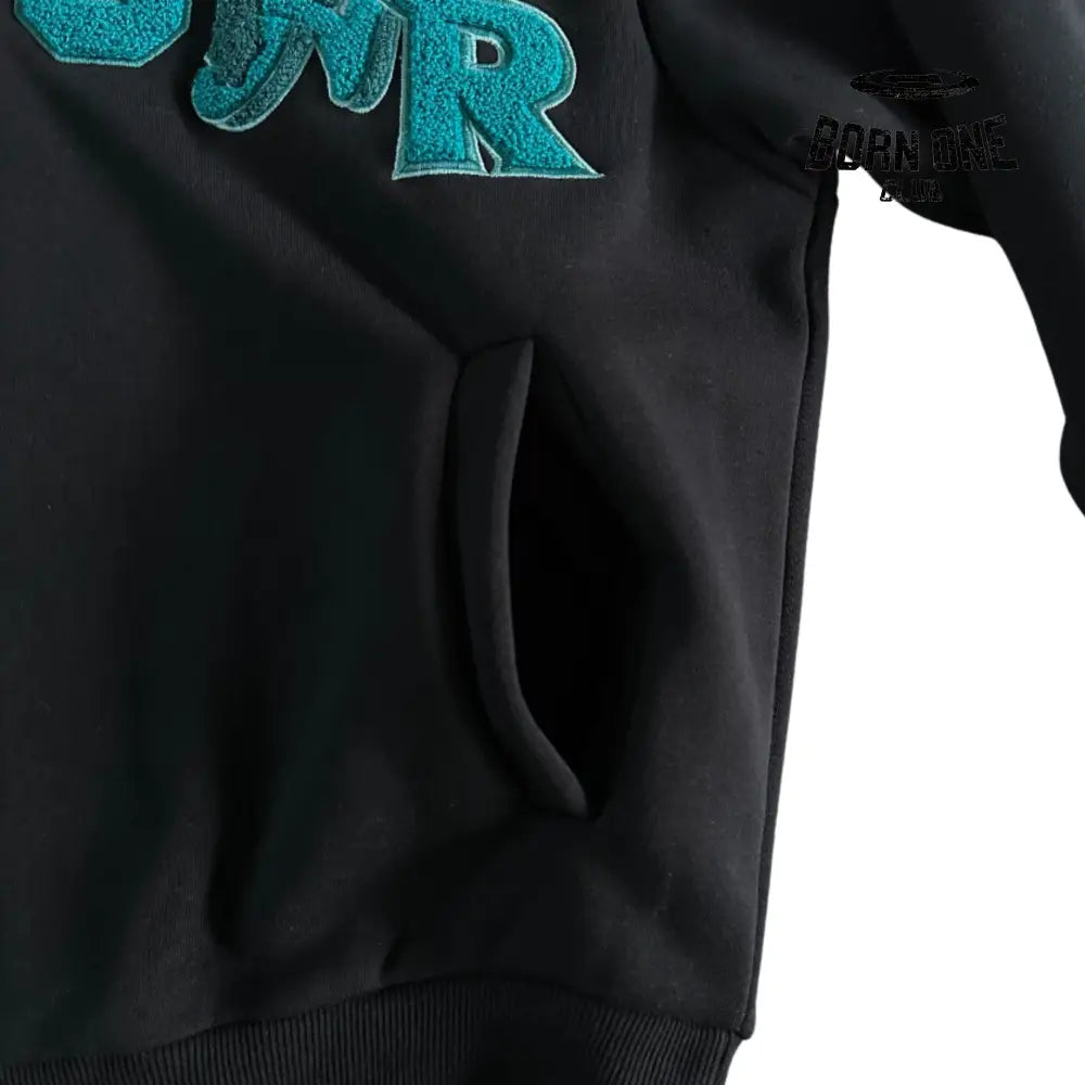 Conjunto Trapstar Tonal Wildcard Hoody Black & Teal