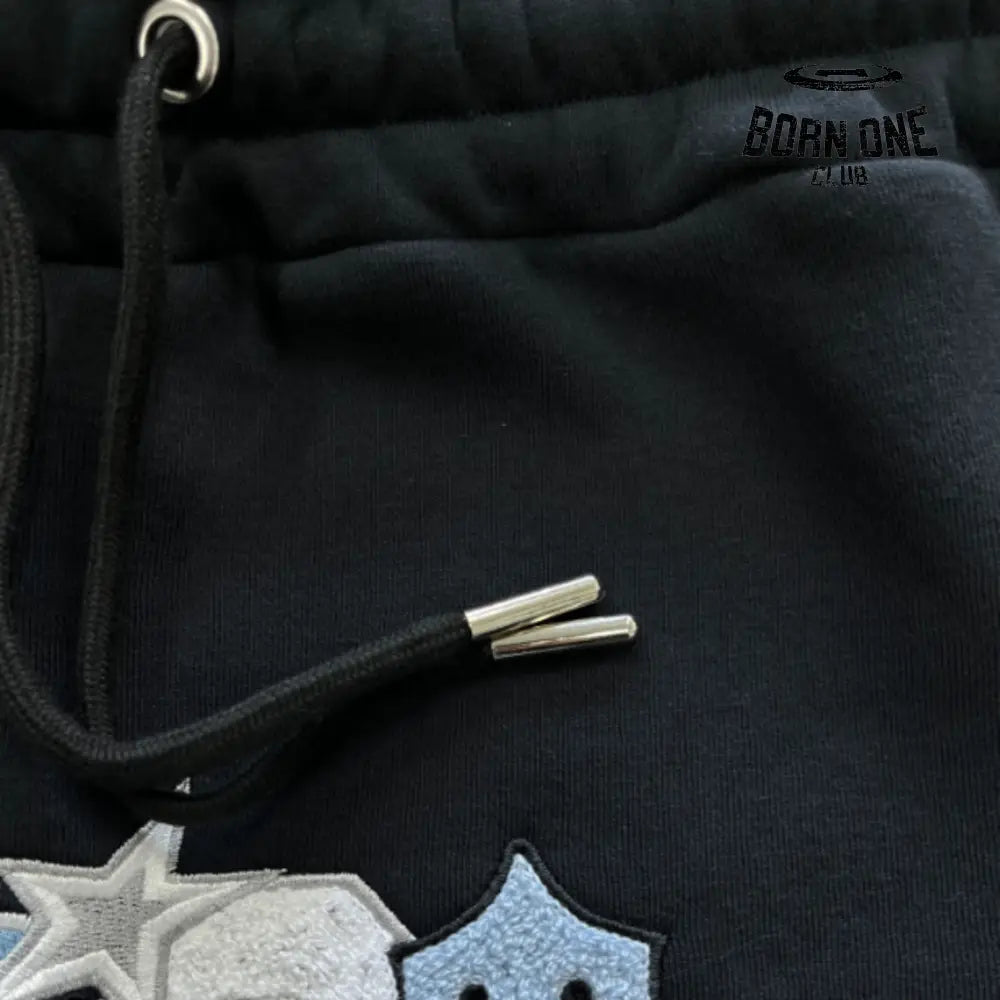 Conjunto Widcard Zip-Black and Blue Jaqueta e Calça Trapstar Tracksuits