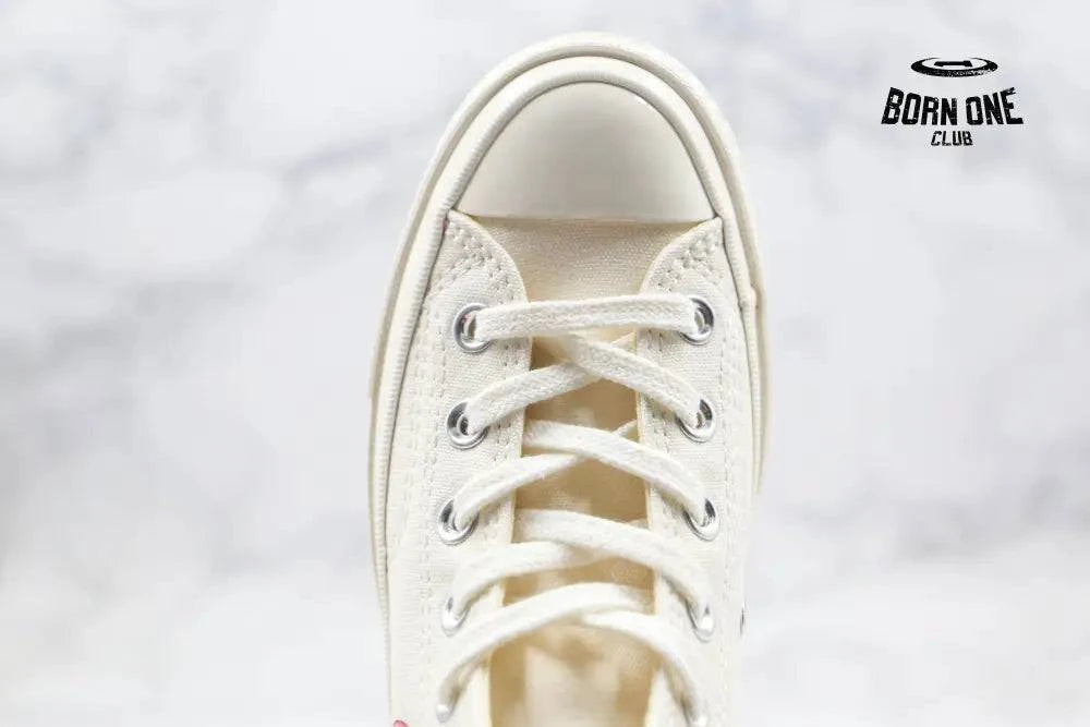 Converse Chuck Taylor All Star 70 Hi Comme des Garçons Play White Converse Chuck Taylor All Star 70 HiComme des Garçons