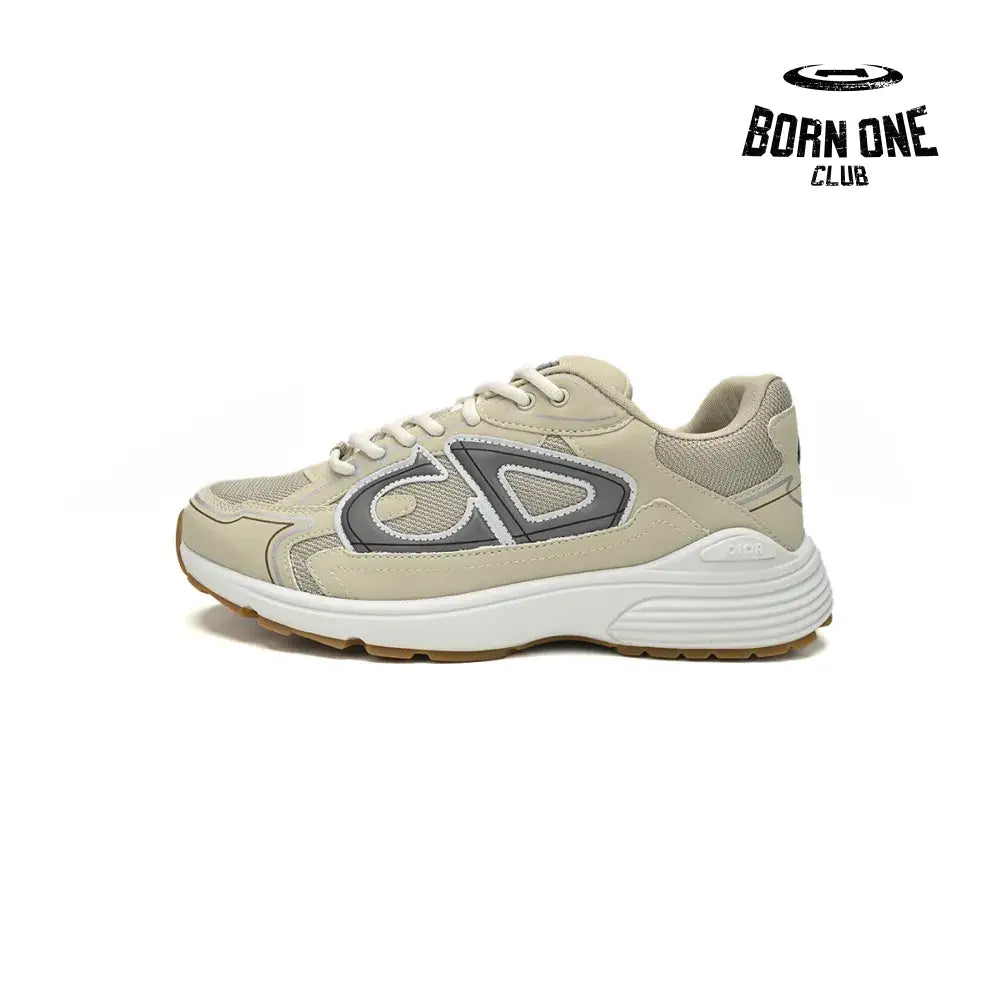 Dior B30 Light Grey Sneakers Cream