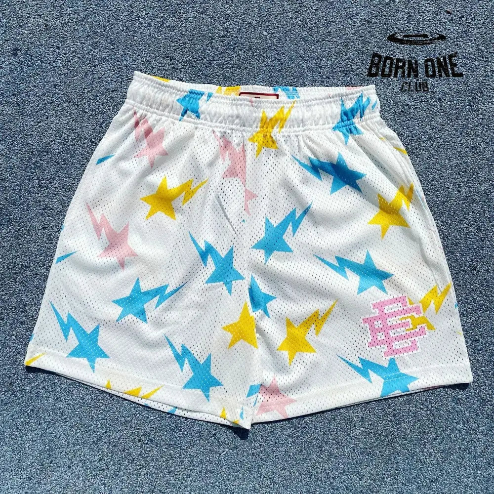 Eric Emanuel x Bape Shorts Bermuda (Alta Qualidade)
