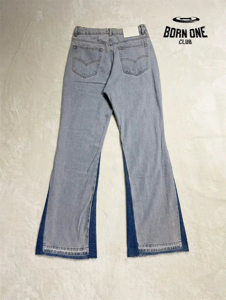 Gallery Dept Kenjima Distressed Wide-Leg Denim Pants Calça Jeans
