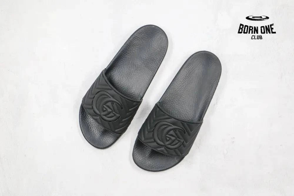 Gucci Matelasse Slide Black Gucci Matelasse Slide Black