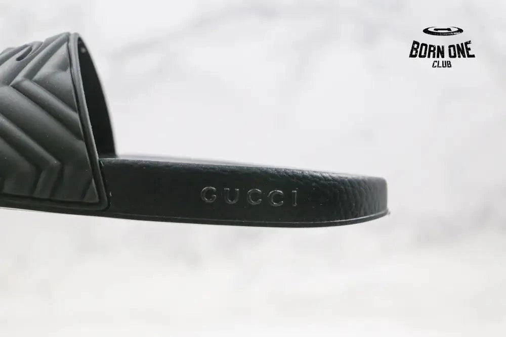 Gucci Matelasse Slide Black Gucci Matelasse Slide Black