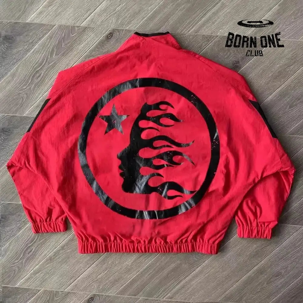 Hellstar Conjunto de jaqueta calça