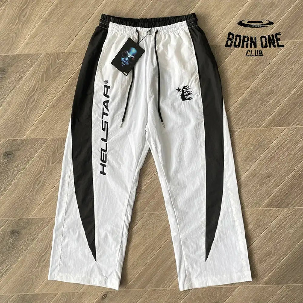 Hellstar Conjunto de jaqueta calça Branco / M
