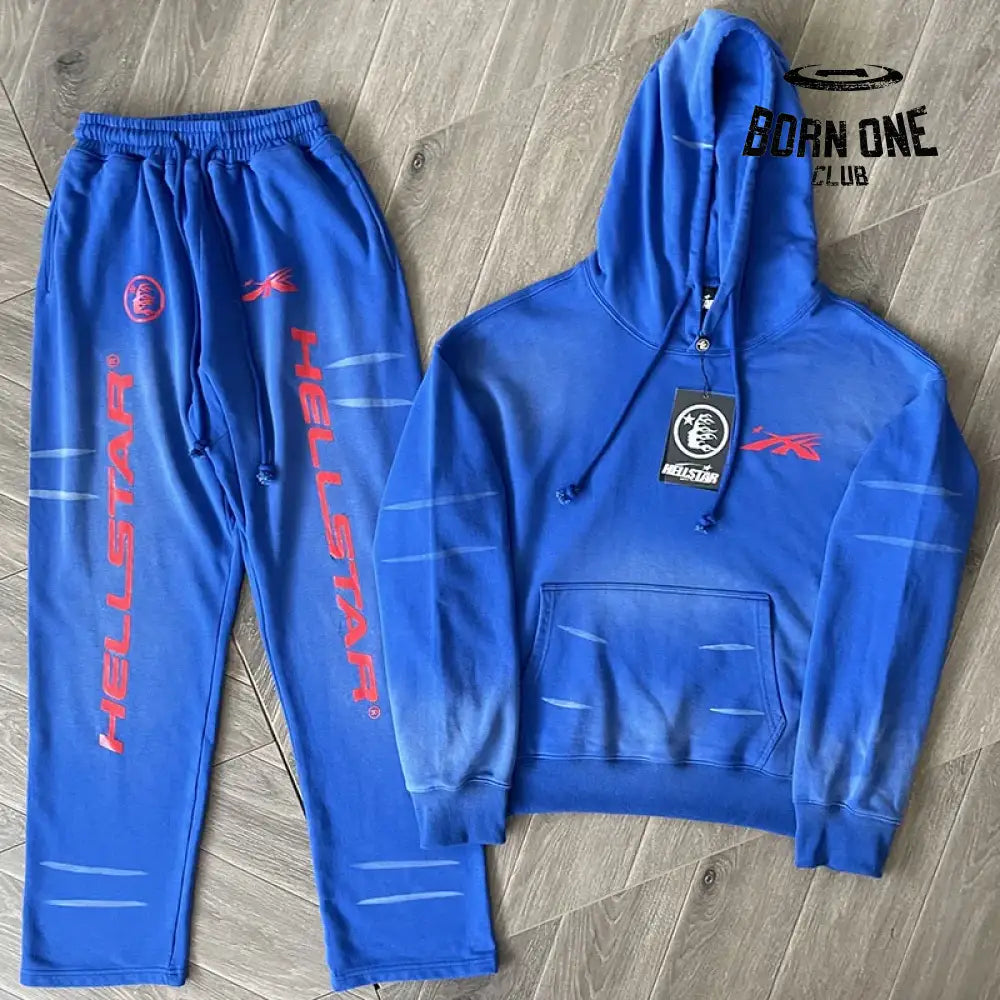 Hellstar Moletom Calça Conjunto