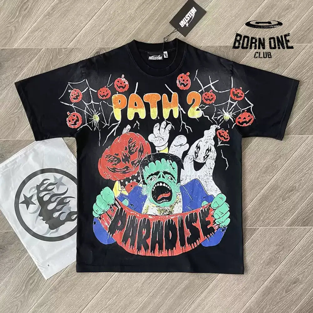 Hellstar Studios Halloween 1996 Tee Camiseta
