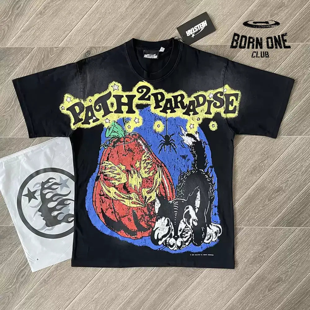 Hellstar Studios Halloween 1996 Tee Camiseta