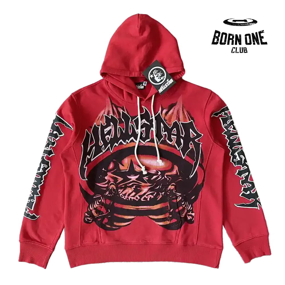 Hellstar Studios Skull flame Moletom