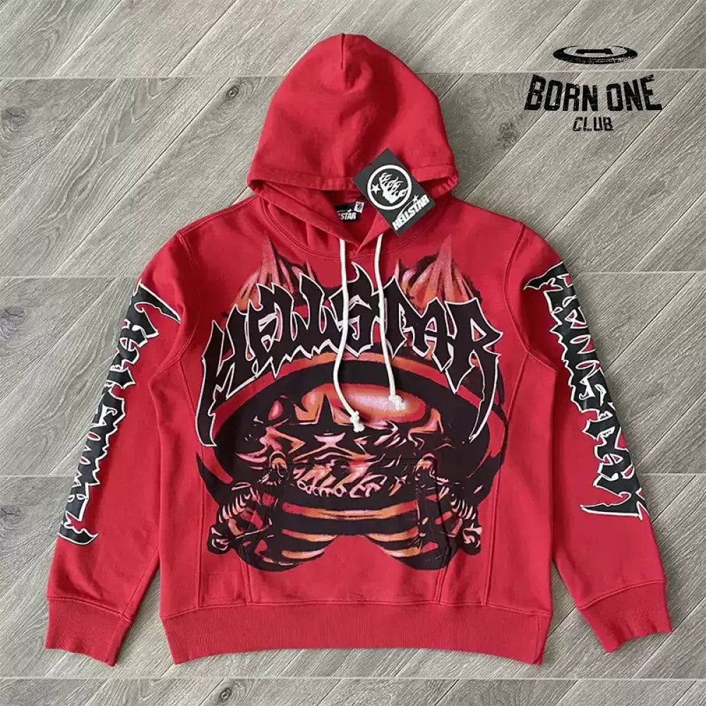 Hellstar Studios Skull flame Moletom